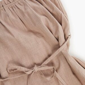 ABLE Dolly Tank Midi Dress NWT Medium Mauve Pink Cotton Tie Waist